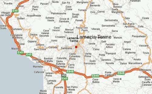 Lamezia Terme cartina