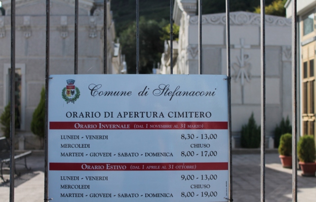 stefanaconi cimitero