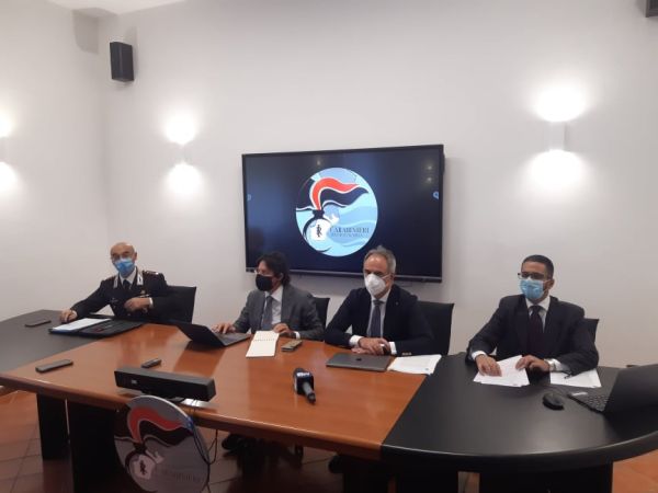 conferenza carabinieri ROS