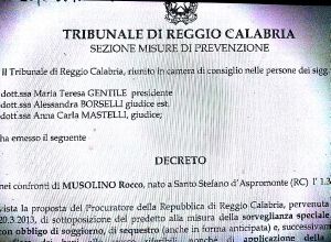 sequestrobeni roccomusolino